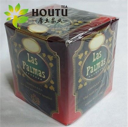 Hojas sueltas de té de menta verde de pólvora imperial
